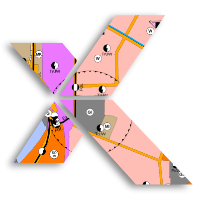 Analoger Plan als XPlanungs-konformer - Plan erfasst